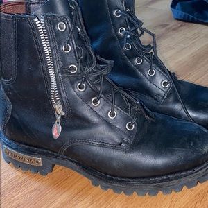 Redwing biker boots sz 8